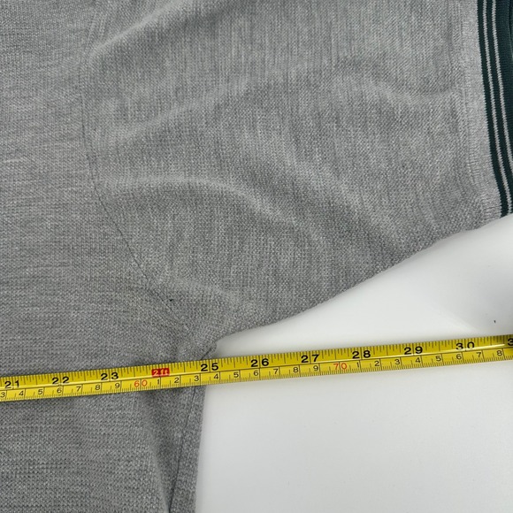 Vintage Green Bay Packers The Edge Mens XL Polo Shirt Gray Y2K Algodon - Picture 4 of 8